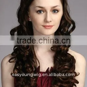 Synthetic Half Wigs, Women's 3/4 Half Full Lace Wigs Hairpieces thumbnail-1