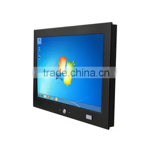 19'' Fanless 5*USB , 4*COM , 1*LAN Resistive Touch Industrial Panel PC Price thumbnail-2