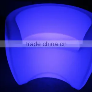Manufacture--2015 New Corner Led Illuminated Sofa/cordless Led Light up Outdoor Furniture With Remote Control thumbnail-1