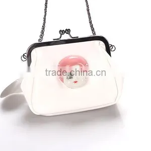 Hot Selling 10 Years Experience Waterproof Cute Purse Party Bag pu Wallet Close Body Bag Evening Bag thumbnail-3