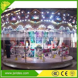 Hot Sale Kid Ride Commercial Carousel Horses Ride for Fun thumbnail-1