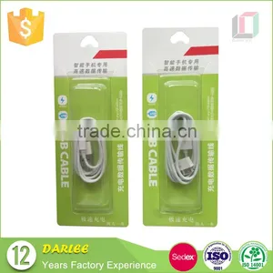 Recyclable Custom Logo Brown Kraft Paper Iphone Cable Paper Package Boxes thumbnail-3