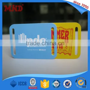 MDWW69 Customized Festival Plastic Chip RFID Woven Wristband thumbnail-6