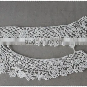 New Design Cotton Embroidered Collars, Natural Color Cotton Collar for Garments thumbnail-6