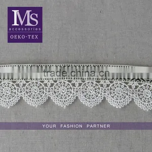 Fine Quality Multi Color Tassel Wholesale Jacquard Polyester Flower Fringe Trim thumbnail-1
