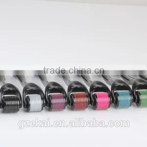 Factory Price Micro Needle Derma Roller 540 Dermaroller With White Handle Black Roller / Wheel thumbnail-2