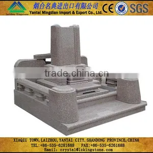 Granite Gravestone Headstone,China Nature Stone Tombstone thumbnail-2