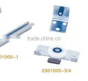 Wardrobe Sliding Door Fittings With Steel and Nylon Sliding Door Fittings thumbnail-1