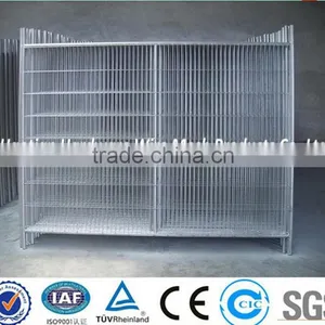 Temporary Metal Fence/hot Dipped Galvanized Welded Wire Mesh Fence With Pipe Frame thumbnail-2