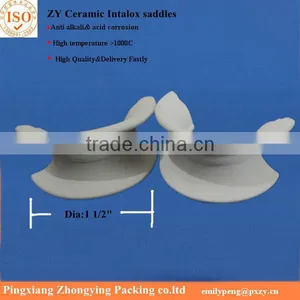 High Quality&Acid, Alkali Resistance Ceramic Intalox Saddles thumbnail-1