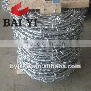 Hot Dipped Galvanized Spool Barbed Wire ( Direct Factoty ) thumbnail-1