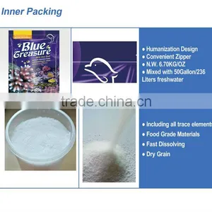 Blue Treasure Clear Crystal Marine Supplies Sea Salt for Breeding Coral thumbnail-5
