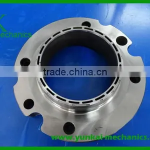 Neck Flange, Stainless Steel Flange by Cnc Machining, Cnc Turning Parts for Magnetic Motor thumbnail-1