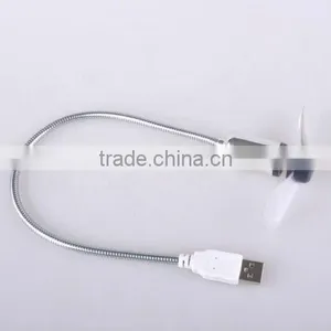 USB Flexible 3 White LED Light Fan For Laptop Notebook thumbnail-1