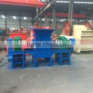 Model 600 Double Shaft Shredder for Watse Tyre Recycling thumbnail-2