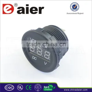 Car 12V Auto DC Socket Voltmeter With Standard Nut thumbnail-1