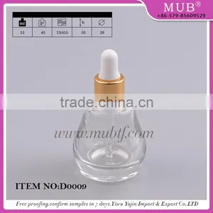 Hot Selling Apple Shaped Glass Dropper Bottles With Child Proof Rubber Dropper thumbnail-4