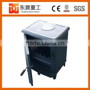 Cast Iron Free Standing Indoor & Outer Door Wood Fireplace With Good Quality thumbnail-5