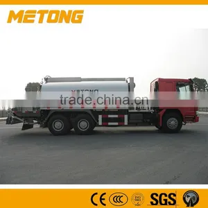 High End 12000L Automatic 6000 Liquid Bitumen Sprayer Truck thumbnail-1