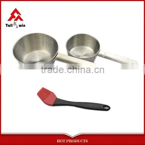 China Promotion Hot Sale Nice Stainless Steel Basting Brush and Pot Set thumbnail-6