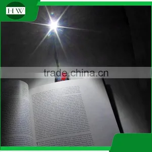 Plastic Portable Battery Charge Target Adjustable Foldable Collapsible Folding Led Clamp Clip Work Reading Book Light Lamp thumbnail-2