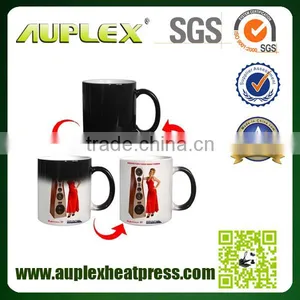 2016 New 11oz Sublimation Coated Ceramic Hot Water Color Changing Mug thumbnail-2