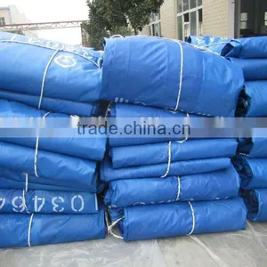 600g Blue Color 1000*1000 20*20 Pvc Tarpaulin Bag thumbnail-6