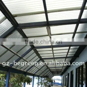 Plastic Transparent Panel,PC Multi-wall Sheet,polycarbonate Sheet, PC Hollow Sheet, PC Solid Sheet, Plastic Roofing Panel thumbnail-1