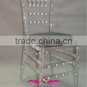 Crystal Resin Chiavari Chair With Soft Cushion thumbnail-1
