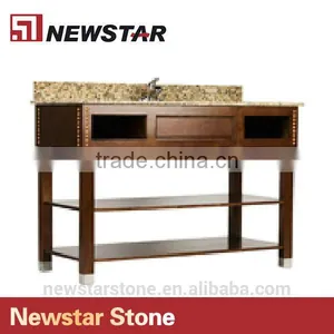 Simple Design Solid Wood Bathroom Vanity Table thumbnail-1