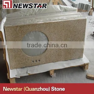 Newstar Desert Gold Granite Vanity Top thumbnail-1