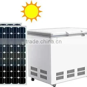 255L DC Compressor Single Cabinet Chest Freezer Solar Powered thumbnail-1