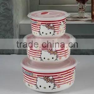 Porcelain&Ceramic Hello Kitty Fresh Bowl Set thumbnail-1