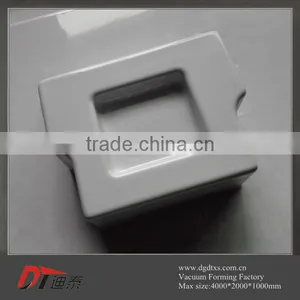 Custome White PMMA Plastic Vacuum Forming Cover thumbnail-3
