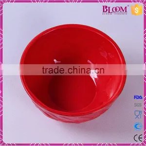 Ceramic Red Glazed Wedding Gift Decorative Bowls thumbnail-4