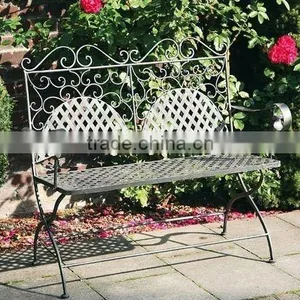 Metal Garden Bench thumbnail-1
