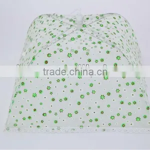 High Quality Foldable Food Cover With Flower and Lace thumbnail-5