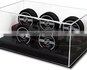 5 Puck Ice Hockey Puck Display Case thumbnail-1