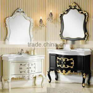 Solid Wood Bathroom Cabinet,Bathroom Vanity Cabinet,Bathroom Cabinet,Wood Bathroom Cabinet;Bathroom Furniture(BF08-4026) thumbnail-1