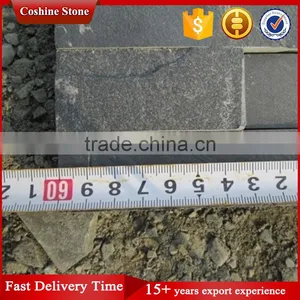 Ledge/Loose Stone Feature Wall, Black Slate Culture Stone Wall Panel thumbnail-5