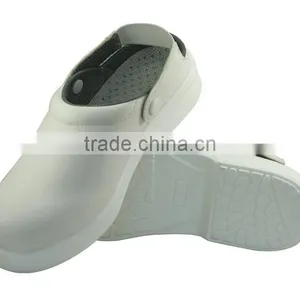 NMSAFETY Light Weight White Micro Fiber Upper ESD Safety Sandals Shoes thumbnail-1