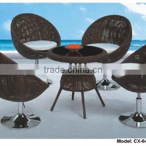 Wicker Office Chair thumbnail-1