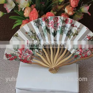 High Quality Bamboo Hand Japanese Fan thumbnail-1
