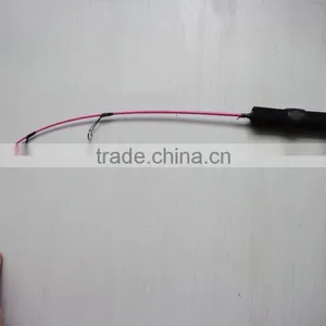 Fiberglass Pink Ice Fishing Rod,Solid Ice Fishing Rod thumbnail-1