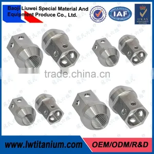 Polished Gr5 M12*1.25/1.5*27 Titanio Racing Nut With Holes by LIUWEI thumbnail-1