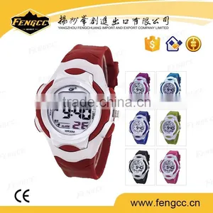 LCD Casual Charm Alarm Waterproof Digital Men Bracelet Watch thumbnail-1