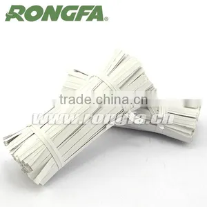 1/4'' x 7'' High Quality White Color Garden Vineyard Twist Ties thumbnail-1