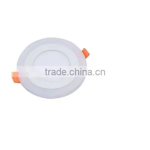 Bright Round Double Colour Led Ceiling Panel Light for Office Home Light thumbnail-1