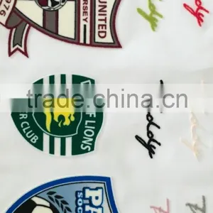 Custom 3D Football Jersey/ Uniform Iron on Patches for Clothes thumbnail-4