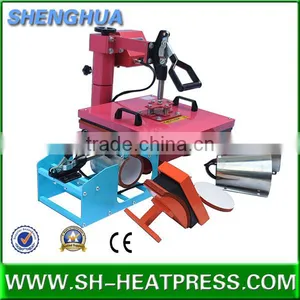 8 in 1 Combo Heat Press Machine With Platen Size 38*38cm for Tshirt thumbnail-1